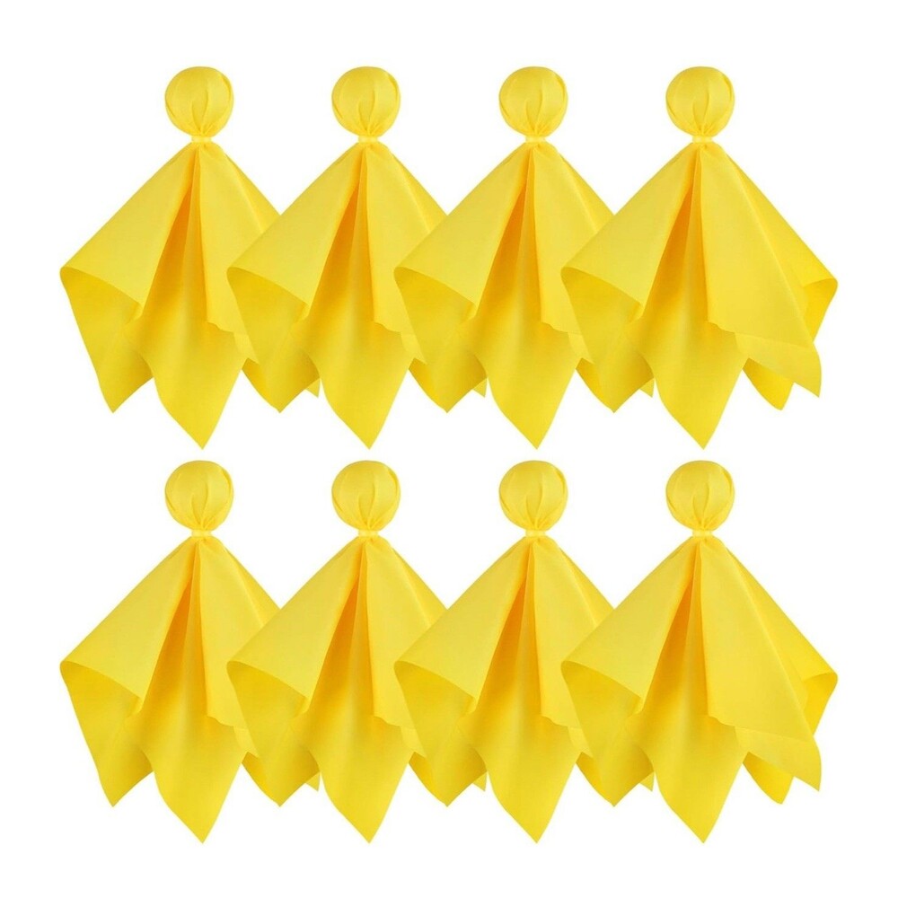 16 PCS Yellow Penalty Flag Football Flags, Referee Game Party Accessory (Paper)